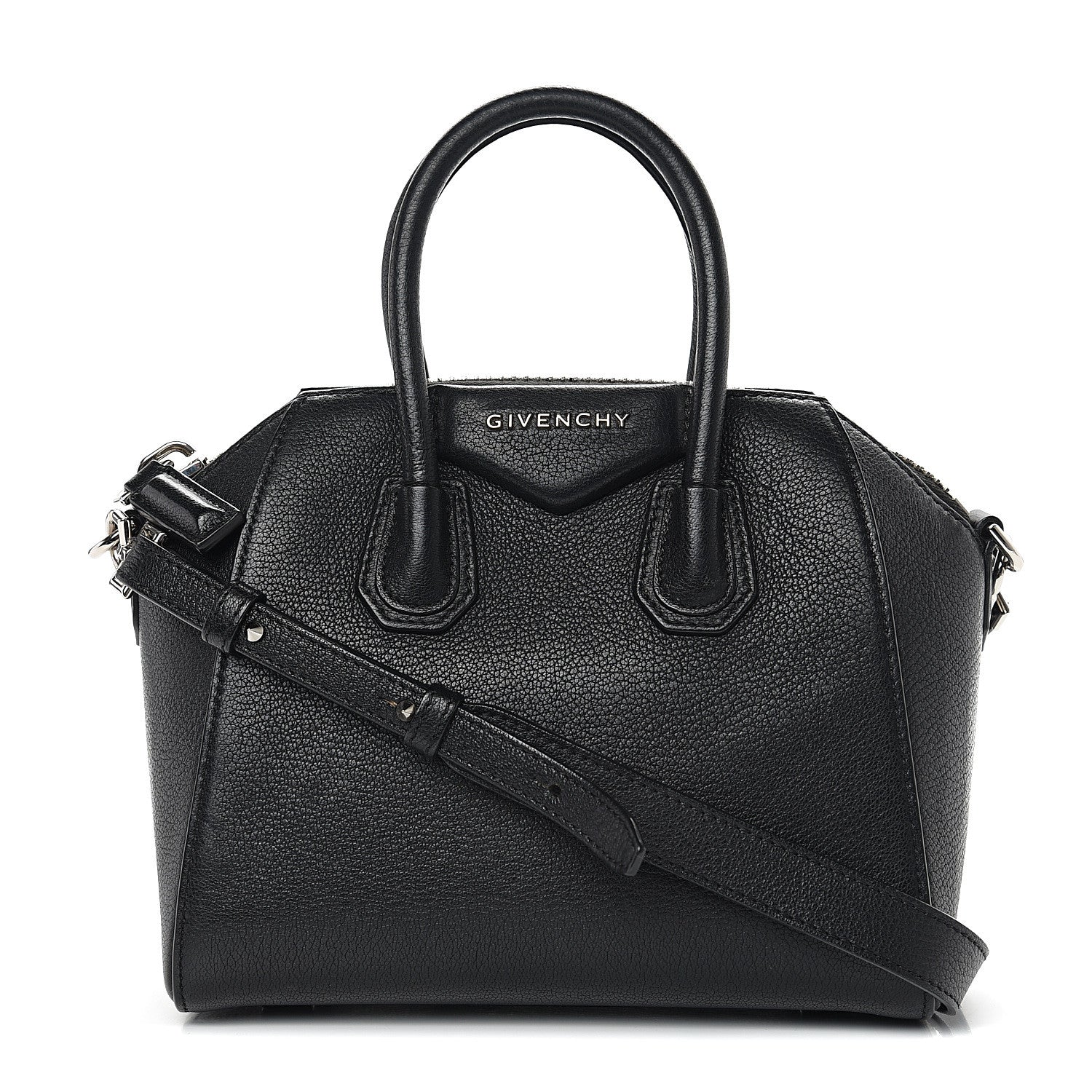 Givenchy Sugar Goatskin Mini Antigona Black 1 of 9
