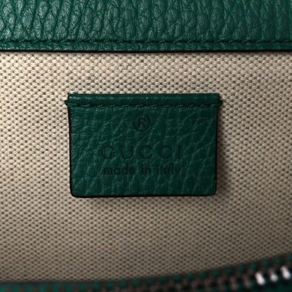 Gucci Pebbled Calfskin Small Dionysus Shoulder Bag Emerald 11 of 23