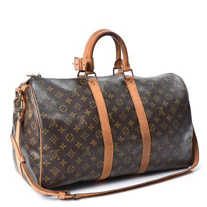 Louis Vuitton Monogram Keepall Bandouliere 45 2 of 12