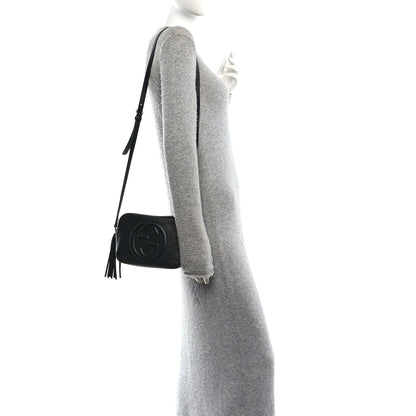 Gucci Pebbled Calfskin Small Soho Disco Bag Black 2 of 11