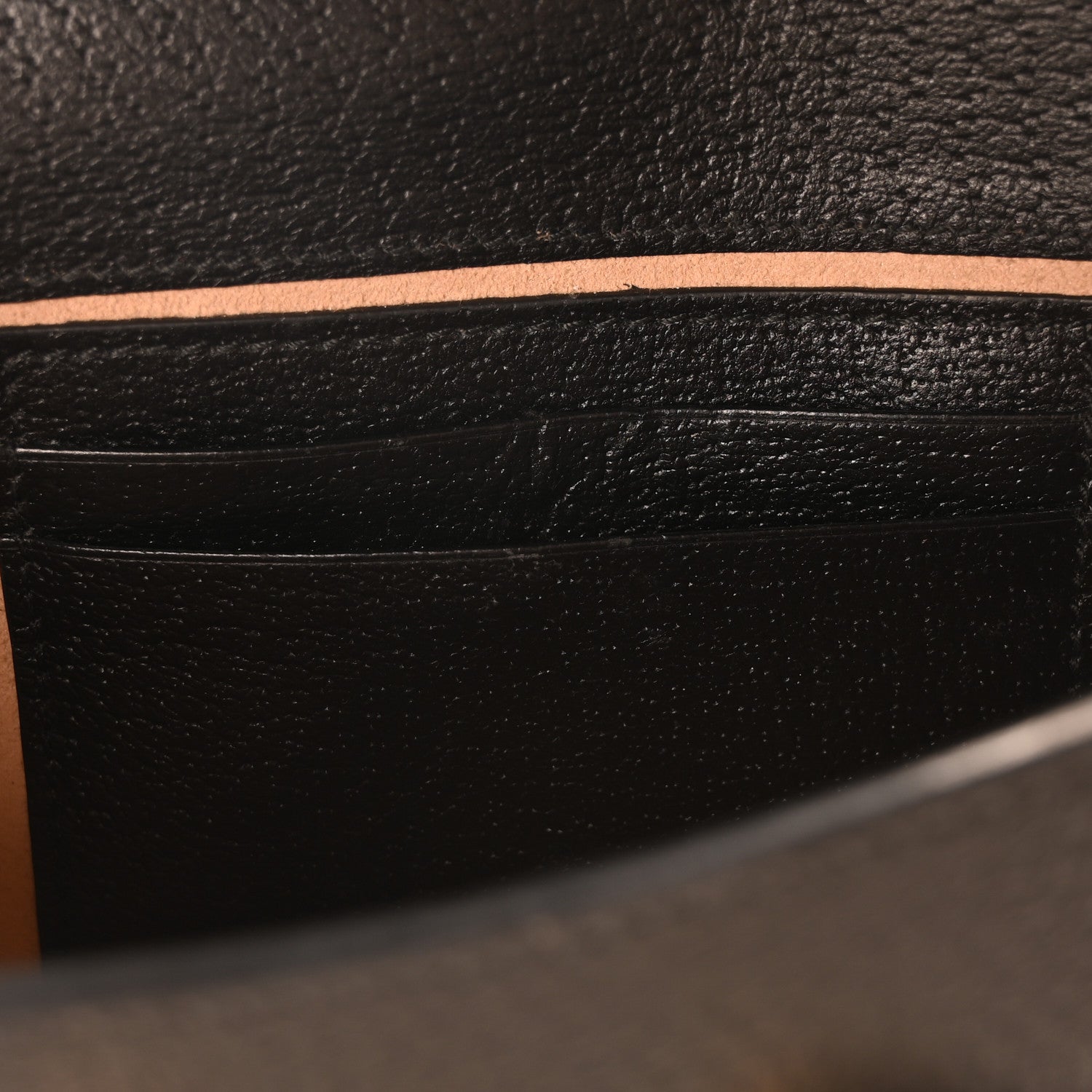 Gucci Calfskin Horsebit 1955 Shoulder Bag Black 6 of 9