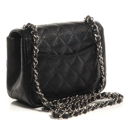 Chanel Caviar Quilted Mini Square Flap Black 4 of 9