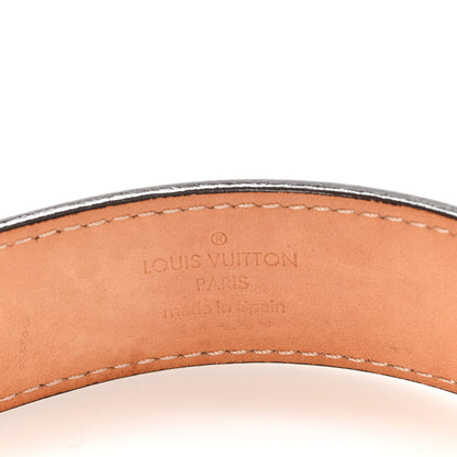 Louis Vuitton Vernis LV Frame Belt 85 34 Rouge Fauviste 3 of 4