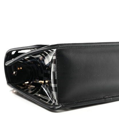 Fendi TPU FF Vitello Century F is Fendi Kan I Shoulder Bag Black 8 of 9