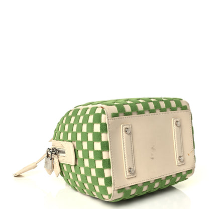 Louis Vuitton Damier Cubic Speedy Cube PM Green 3 of 9
