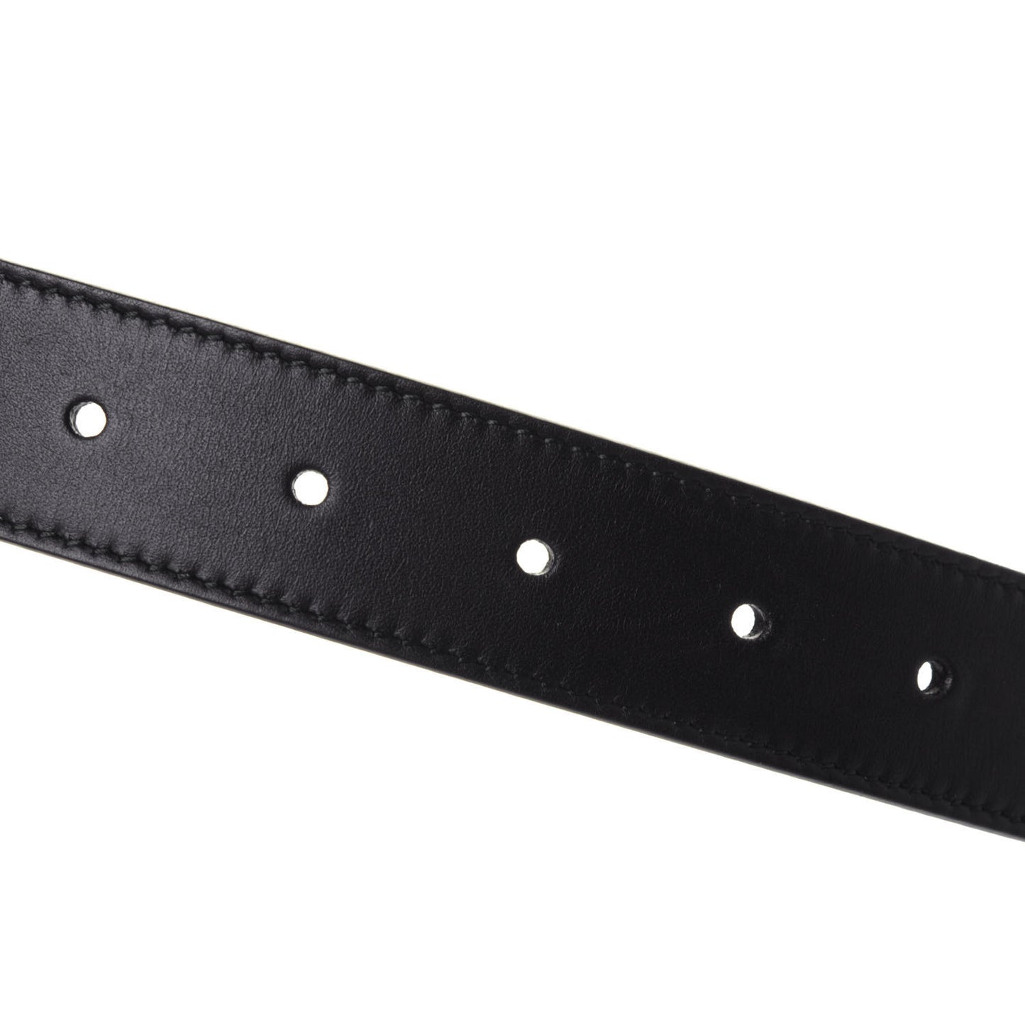Calfskin Double G 30mm Belt 80 32 Black