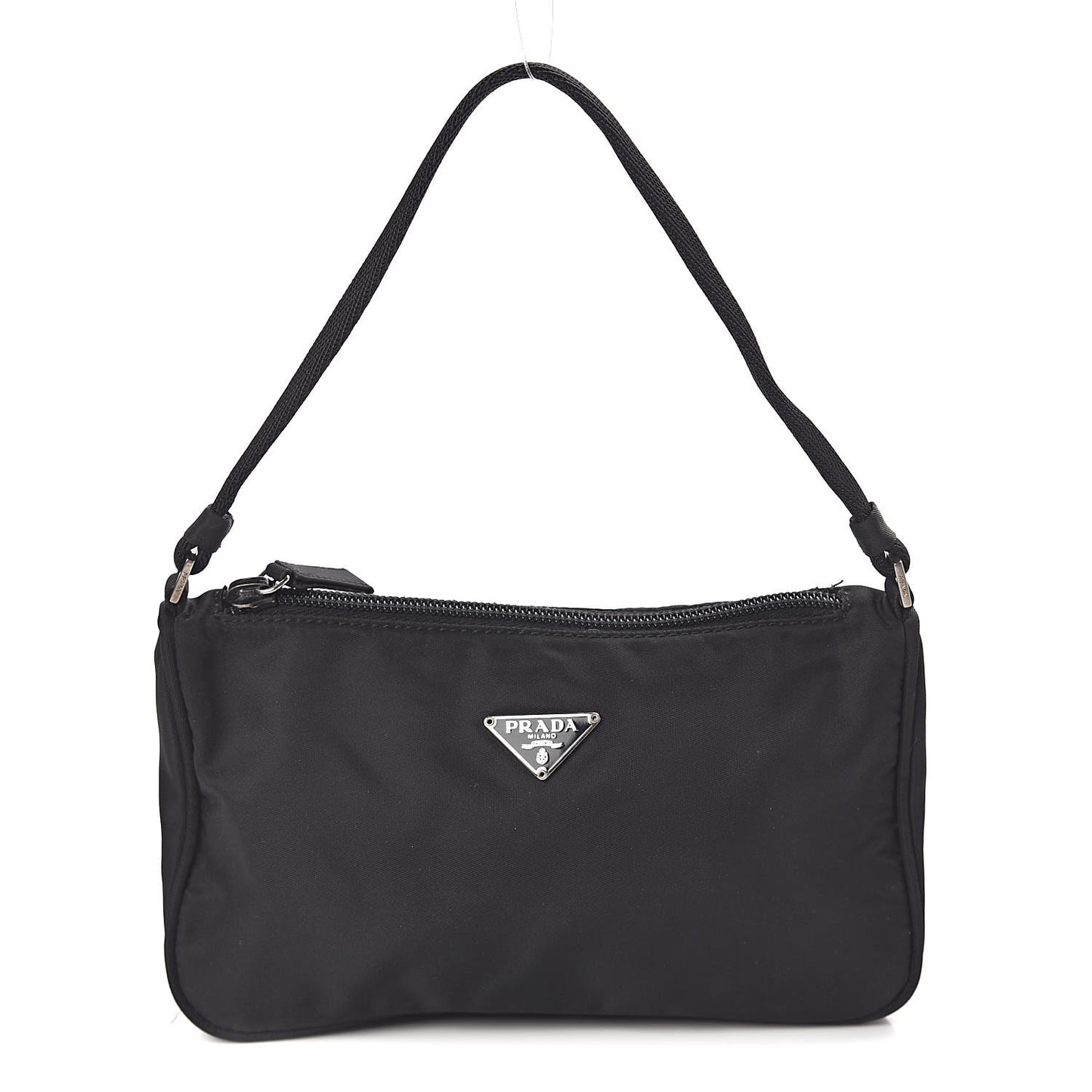 Tessuto Nylon Pochette Bag Black