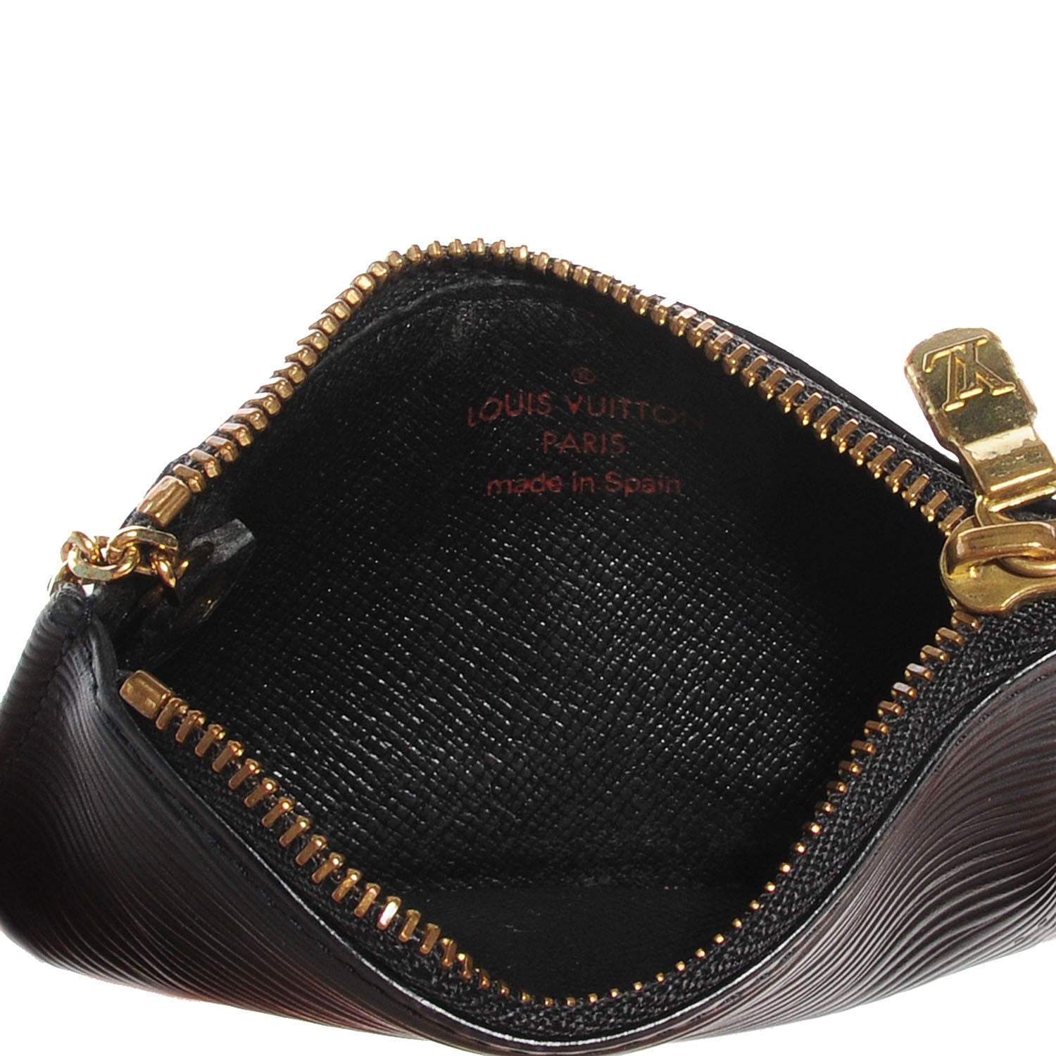 Louis Vuitton Epi Key Pouch Black 7 of 7