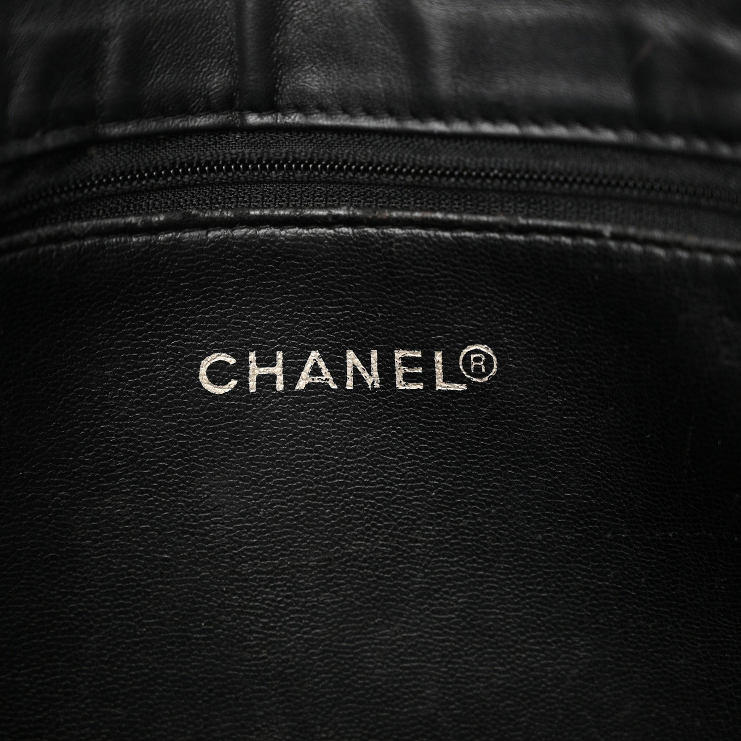 Chanel Lambskin Quilted Shoulder Bag Black 8 of 18