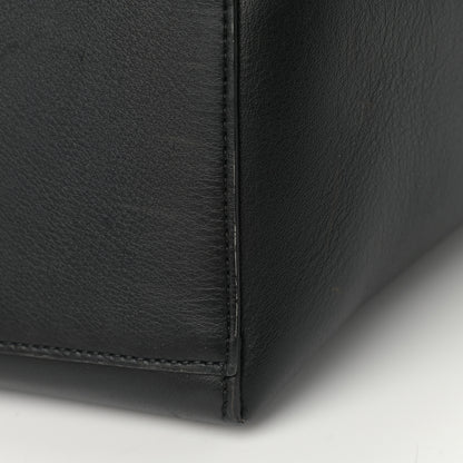 Loewe Calfskin Underwear Print Large Double Handle Tote Black 14 of 17