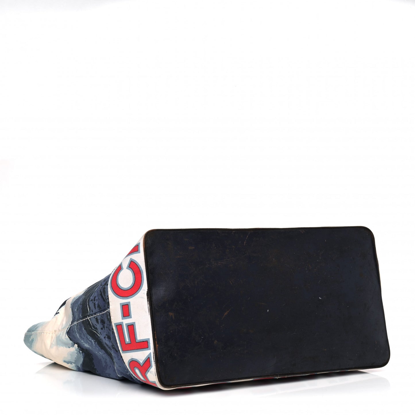 Canvas Surf Tote Red Blue