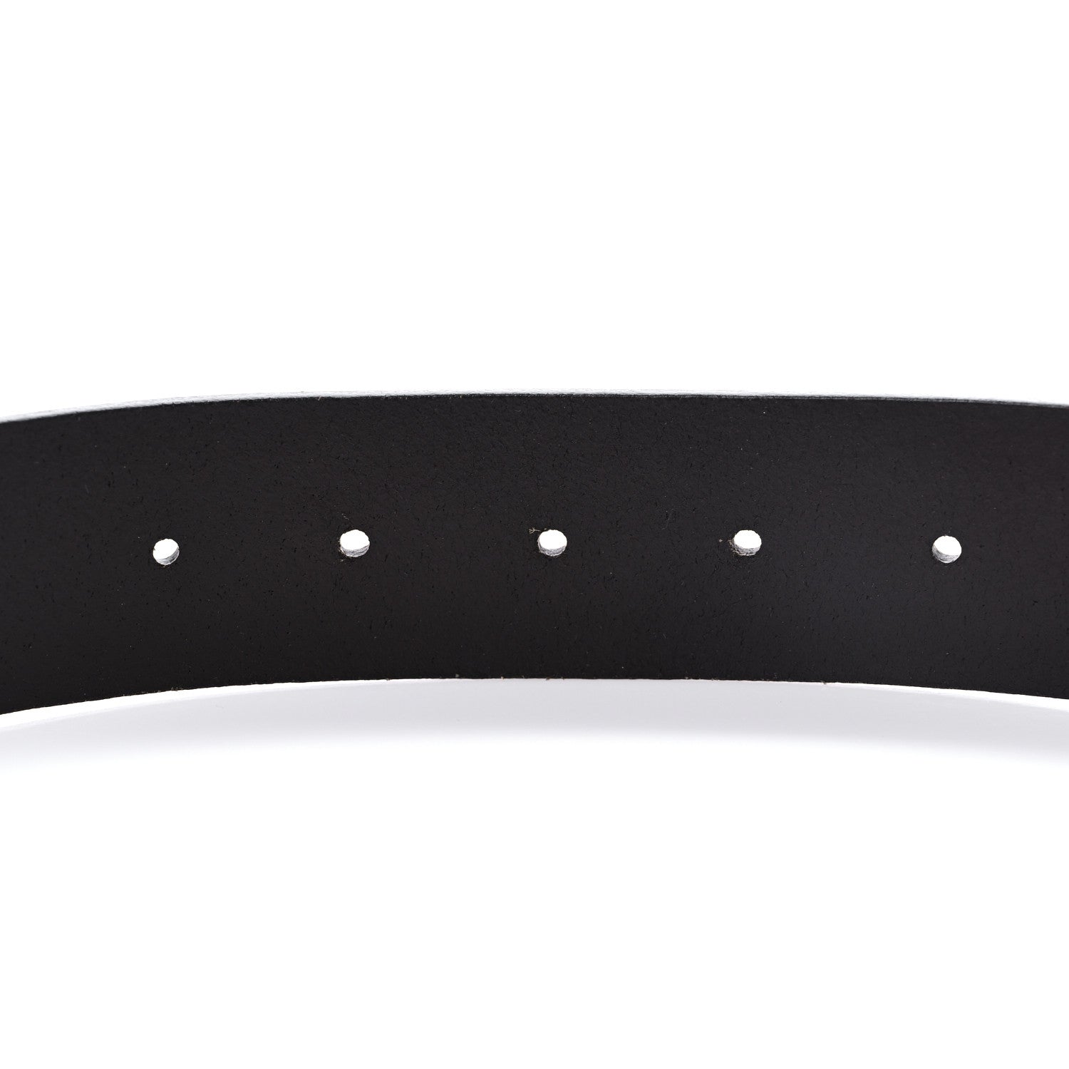 Gucci Calfskin Wood Interlocking G Belt 105 42 Brown 4 of 5