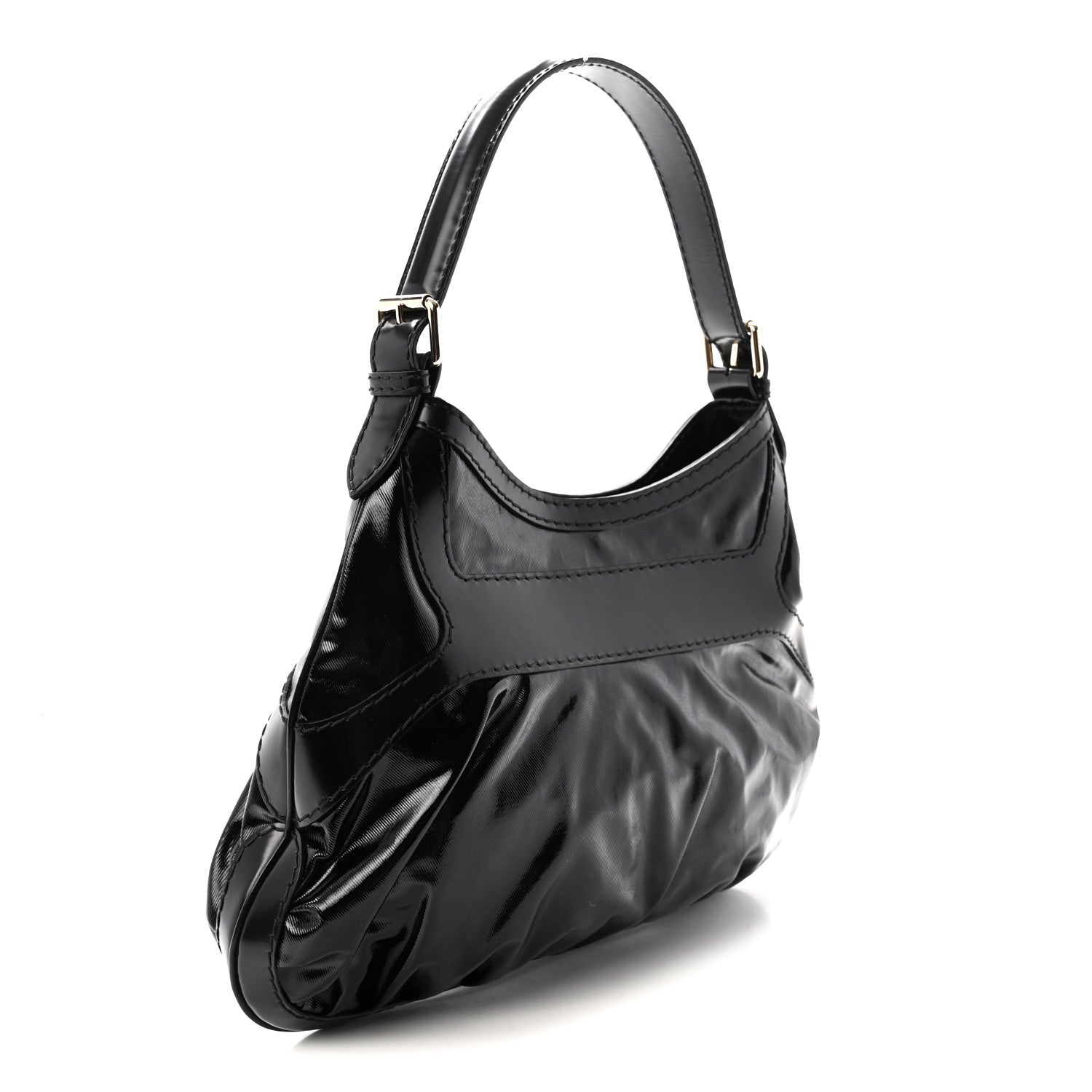 Gucci Dialux Queen Bow Hobo Black 3 of 10