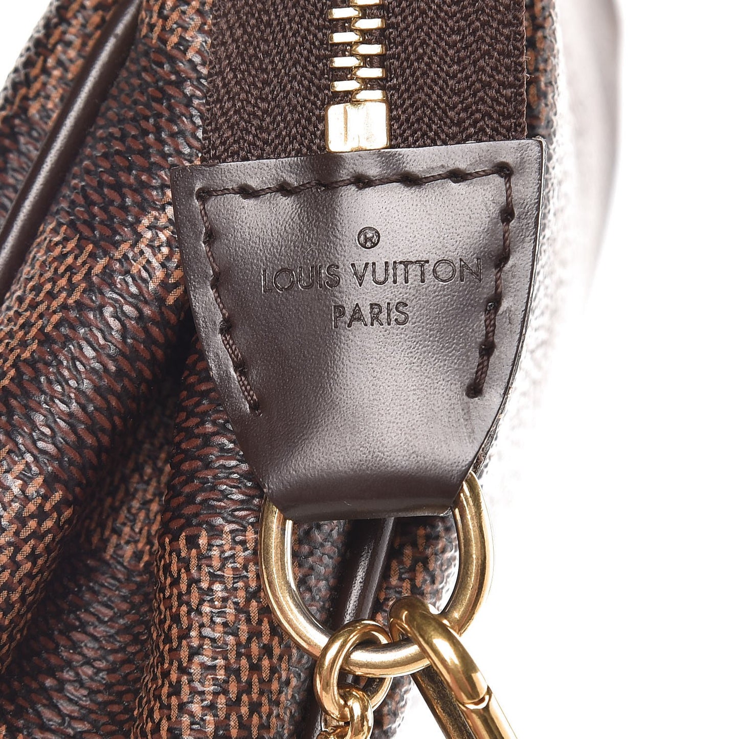 Damier Ebene Eva Clutch