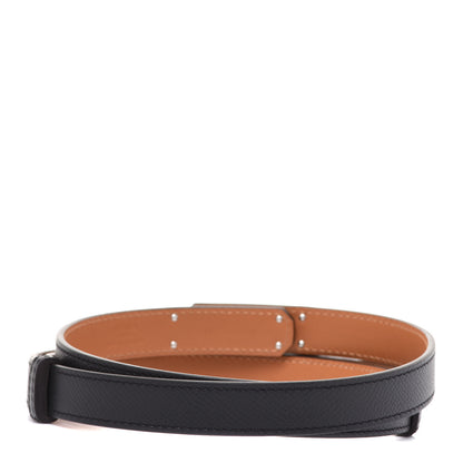 Hermes Epsom Kelly Belt Black 2 of 6