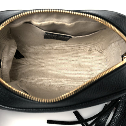 Gucci Pebbled Calfskin Small Soho Disco Bag Black 5 of 11