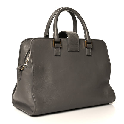 Saint Laurent Calfskin Monogram Baby Cabas Fog 3 of 22