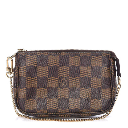 Louis Vuitton Damier Ebene Mini Pochette Accessories 1 of 7