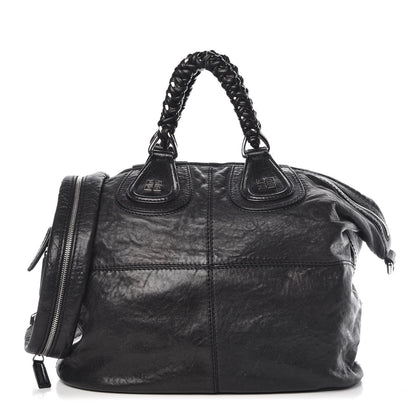 Givenchy Wrinkled Lambskin Large Chain Wrap Nightingale Black 1 of 12