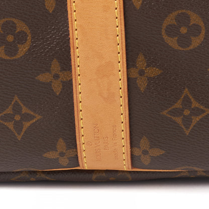 Louis Vuitton Monogram Keepall Bandouliere 55 7 of 9