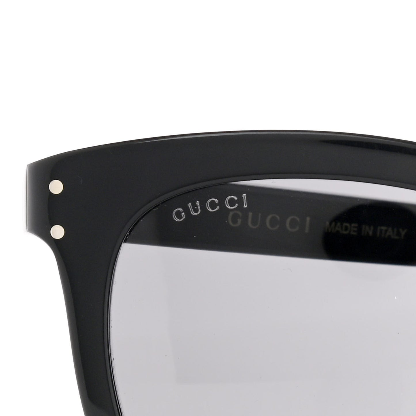 Acetate Square Sunglasses GG0571S Black