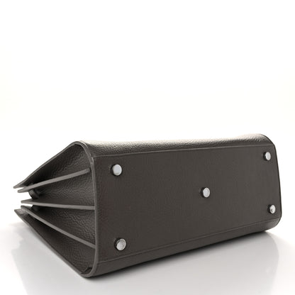 Saint Laurent Grained Calfskin Small Sac De Jour Fog 4 of 10