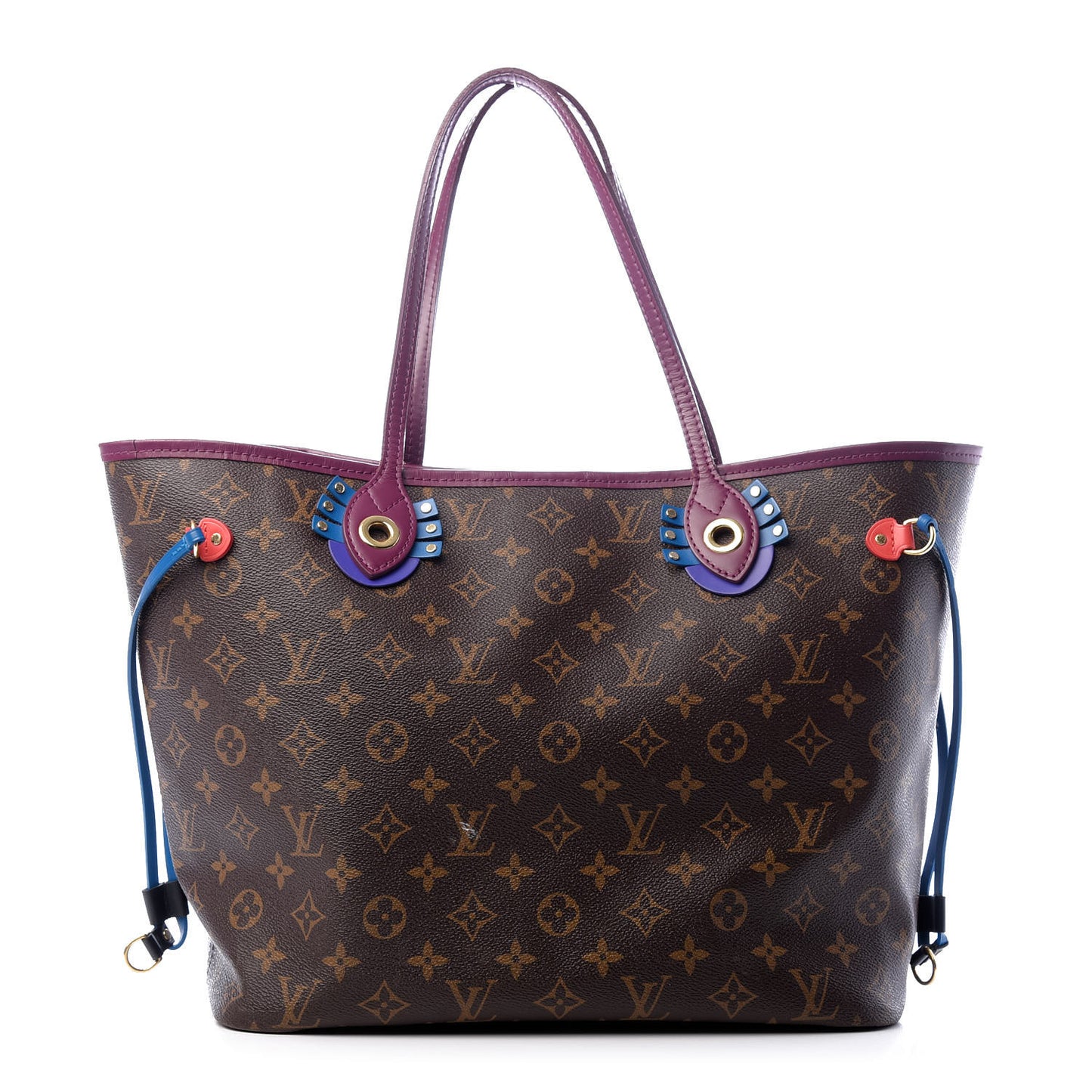 Monogram Totem Neverfull MM Magenta