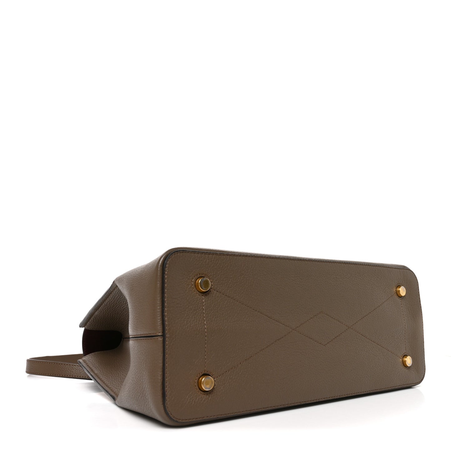 Small Classic Grain Calfskin Seaton Clay