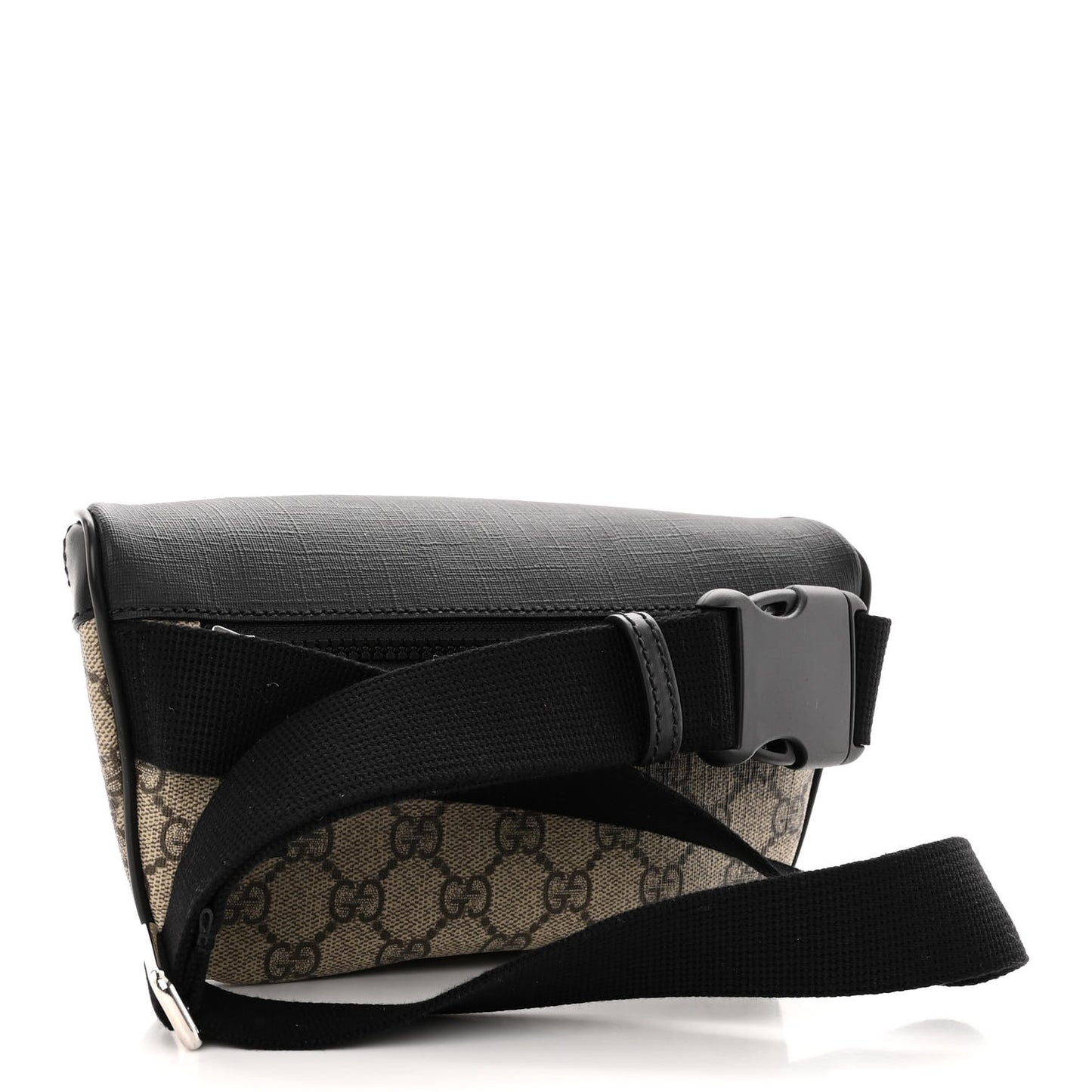 GG Supreme Monogram Belt Bag Black