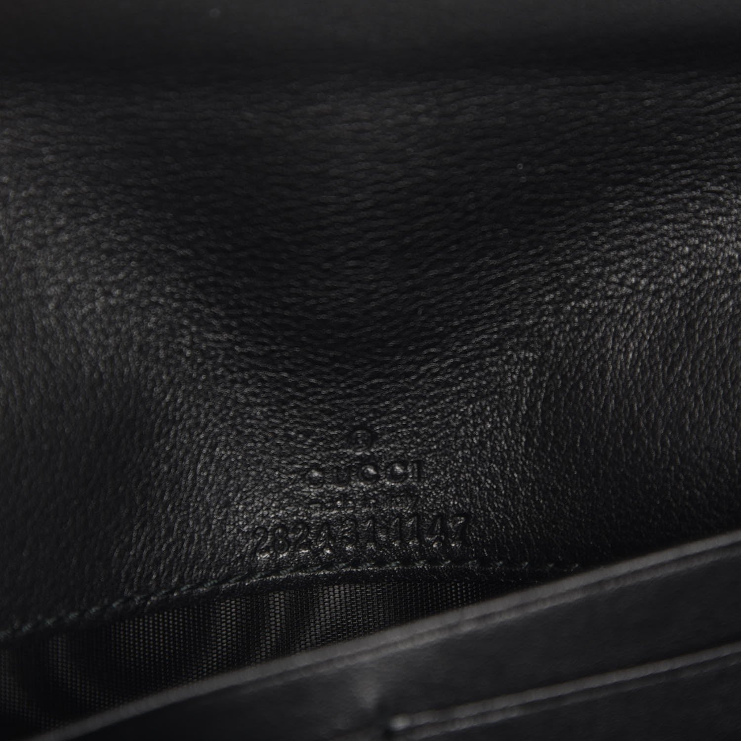 Gucci Guccissima Sukey Continental Wallet Continental Wallet Black 6 of 6