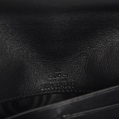 Gucci Guccissima Sukey Continental Wallet Continental Wallet Black 6 of 6