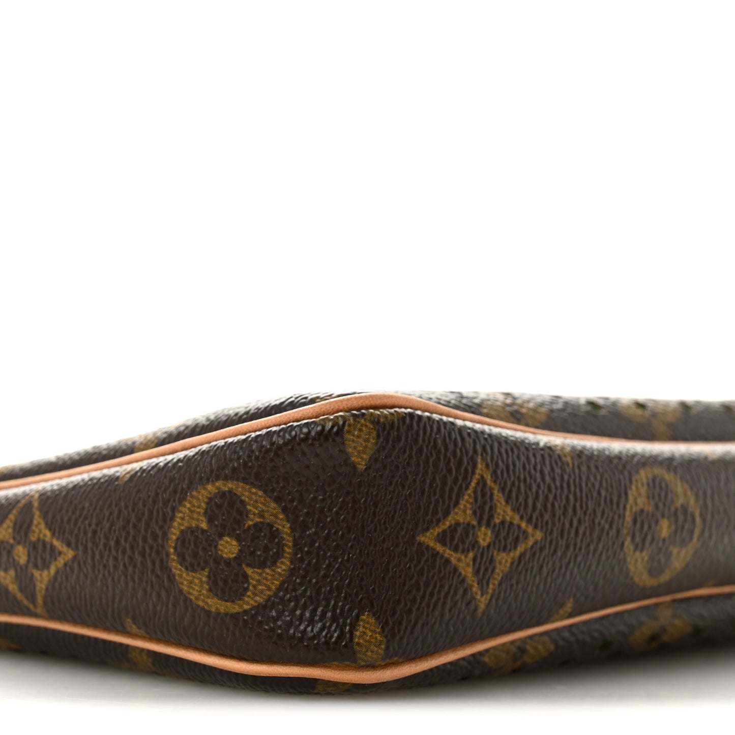 Monogram Perforated Pochette Accessories Bag Green