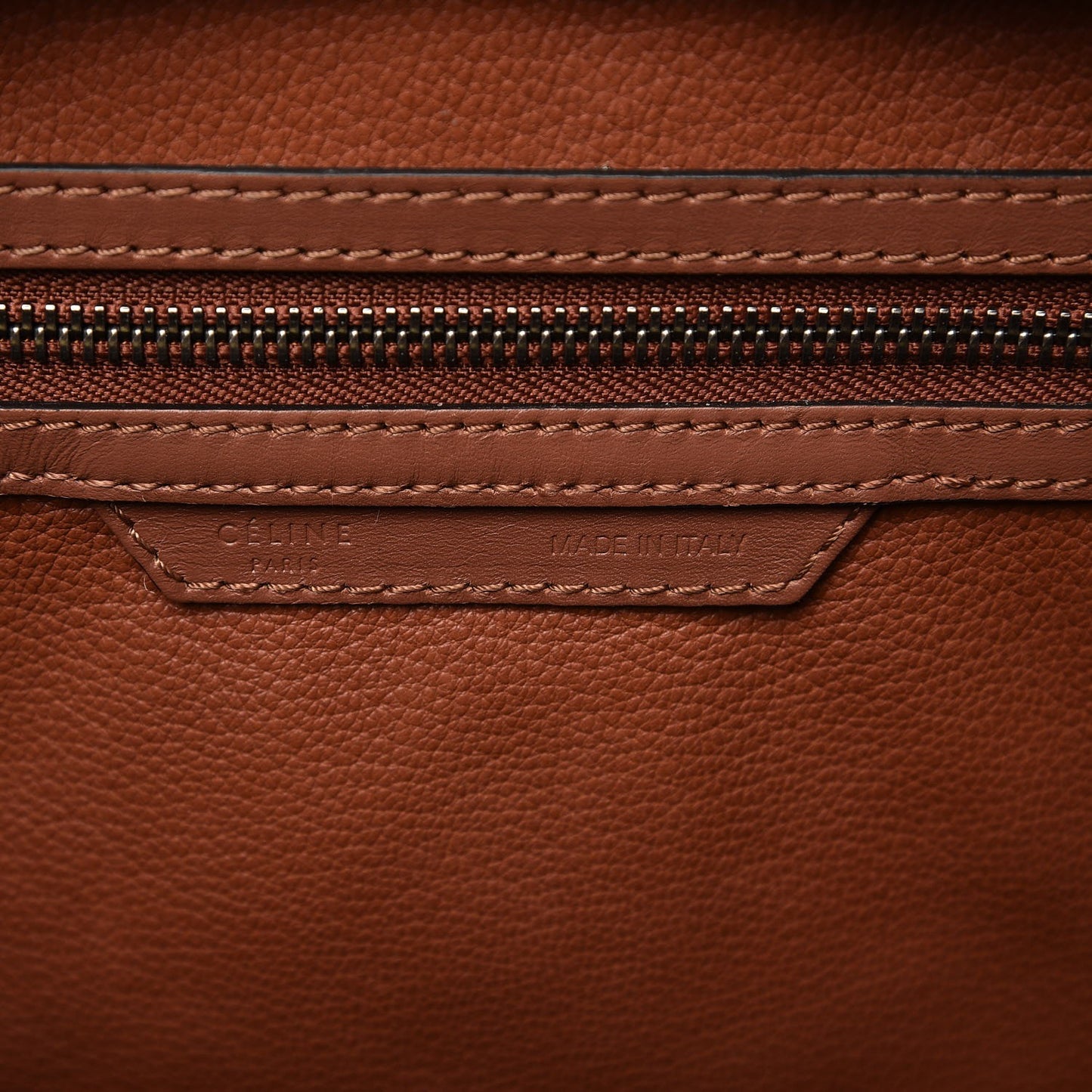 Smooth Calfskin Mini Luggage Sienna