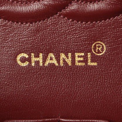 Chanel Lambskin Quilted Medium Double Flap Black 7 of 16