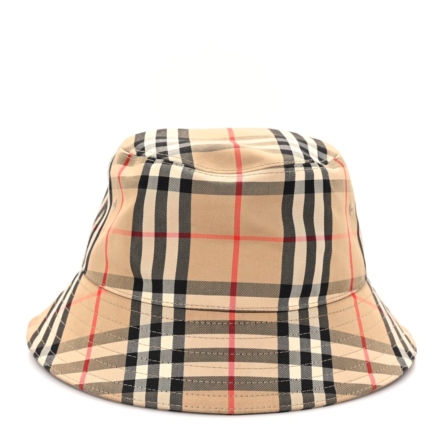 Technical Cotton Vintage Check Bucket Hat M Archive Beige