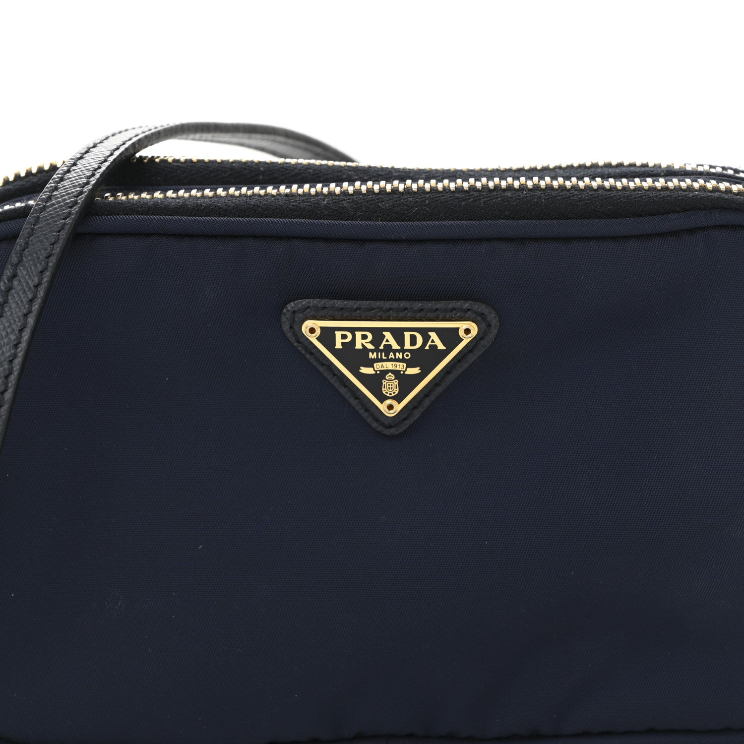 Prada Tessuto Nylon Mini Camera Crossbody Royal 9 of 12
