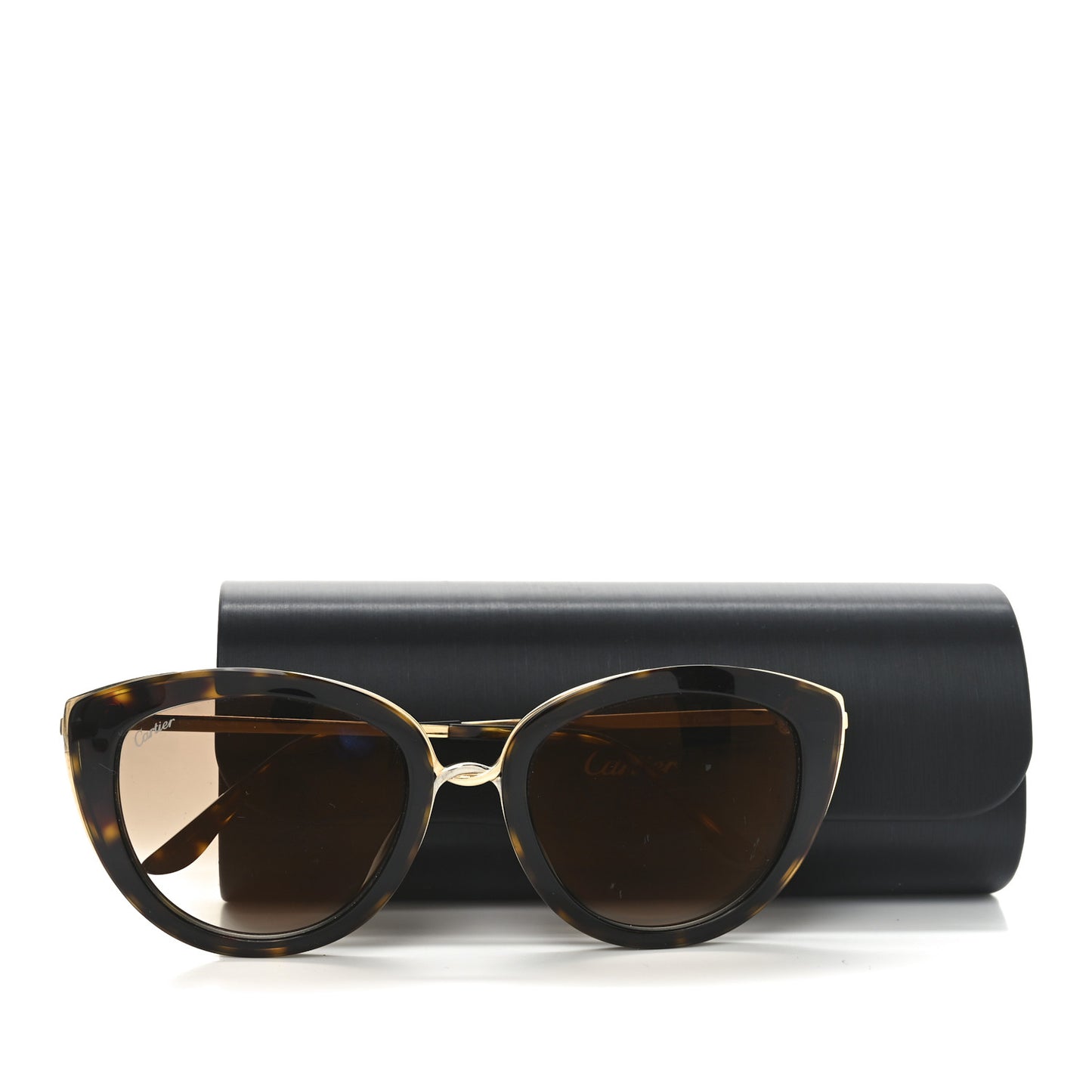 Metal Acetate Trinity Cat Eye Sunglasses CT0226S Tortoise