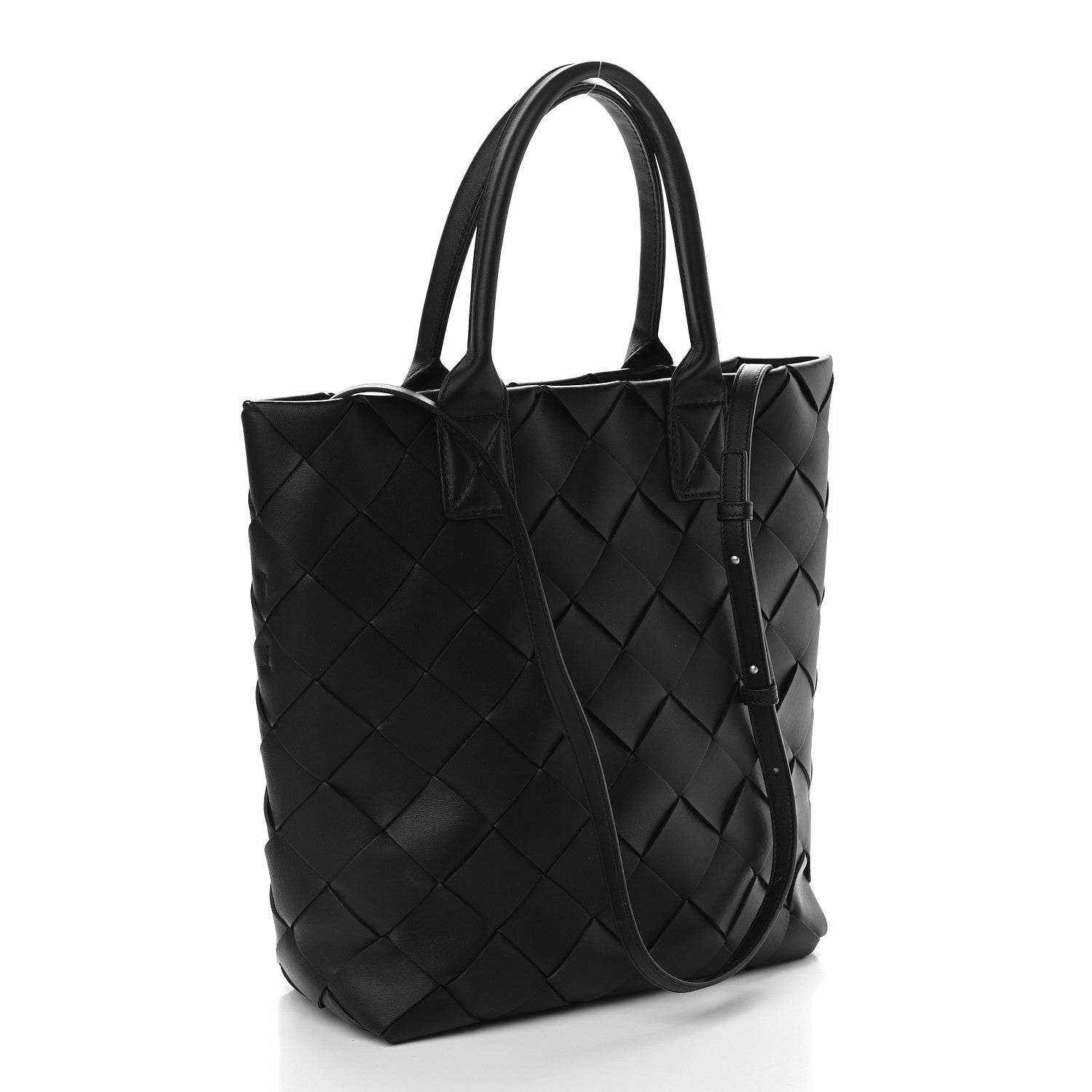 Bottega Veneta Nappa Maxi Cabat 30 Black 4 of 8