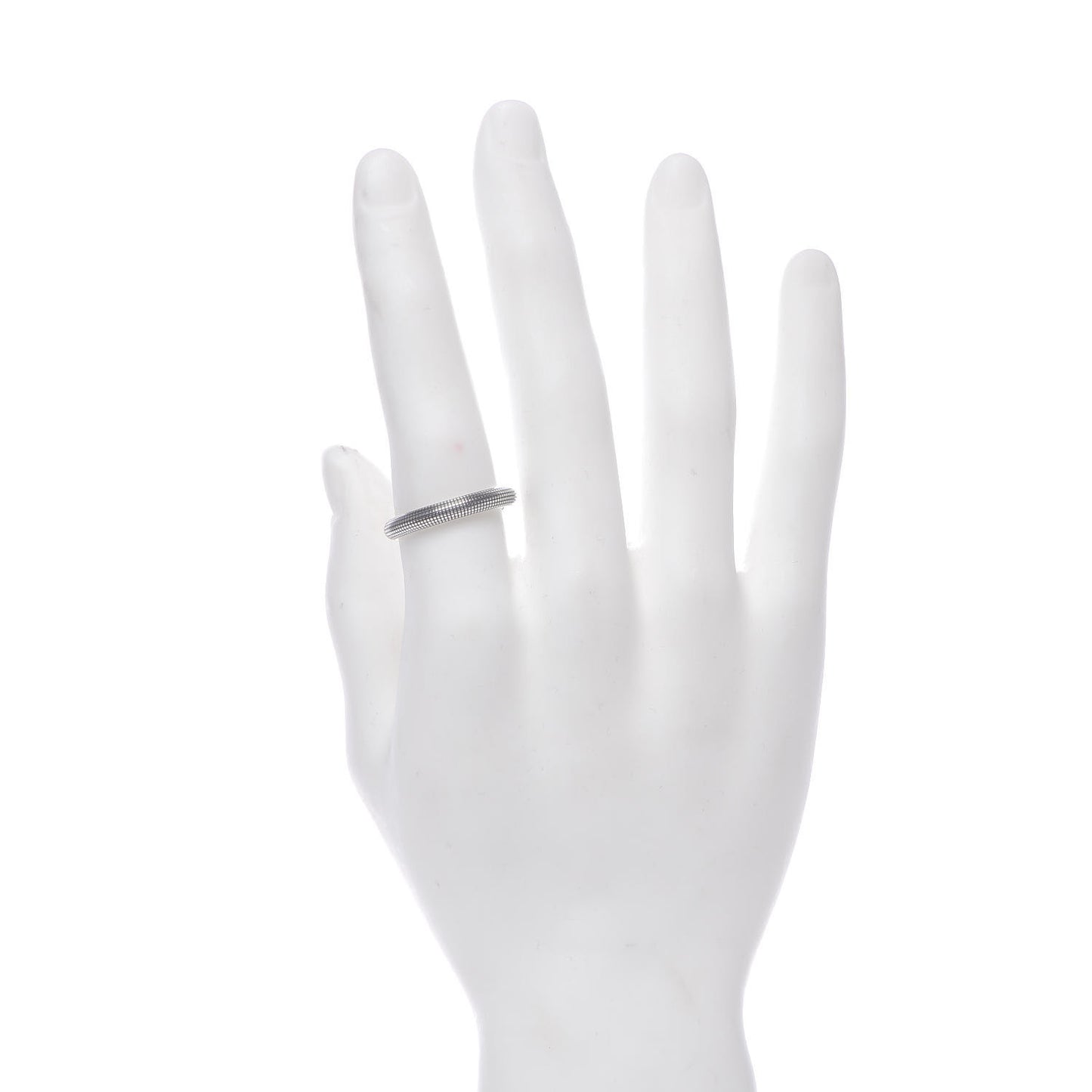 Sterling Silver 3.5mm Mens Sky Band Ring 65 11