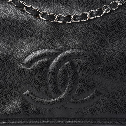 Chanel Caviar Large Timeless CC Flap Black 8 of 11