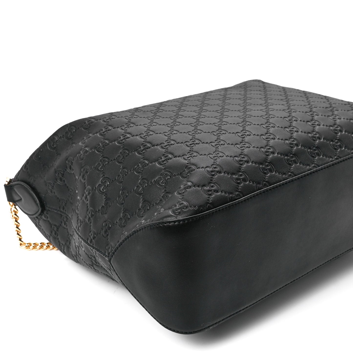 Guccissima Signature Large Linea A Hobo Black