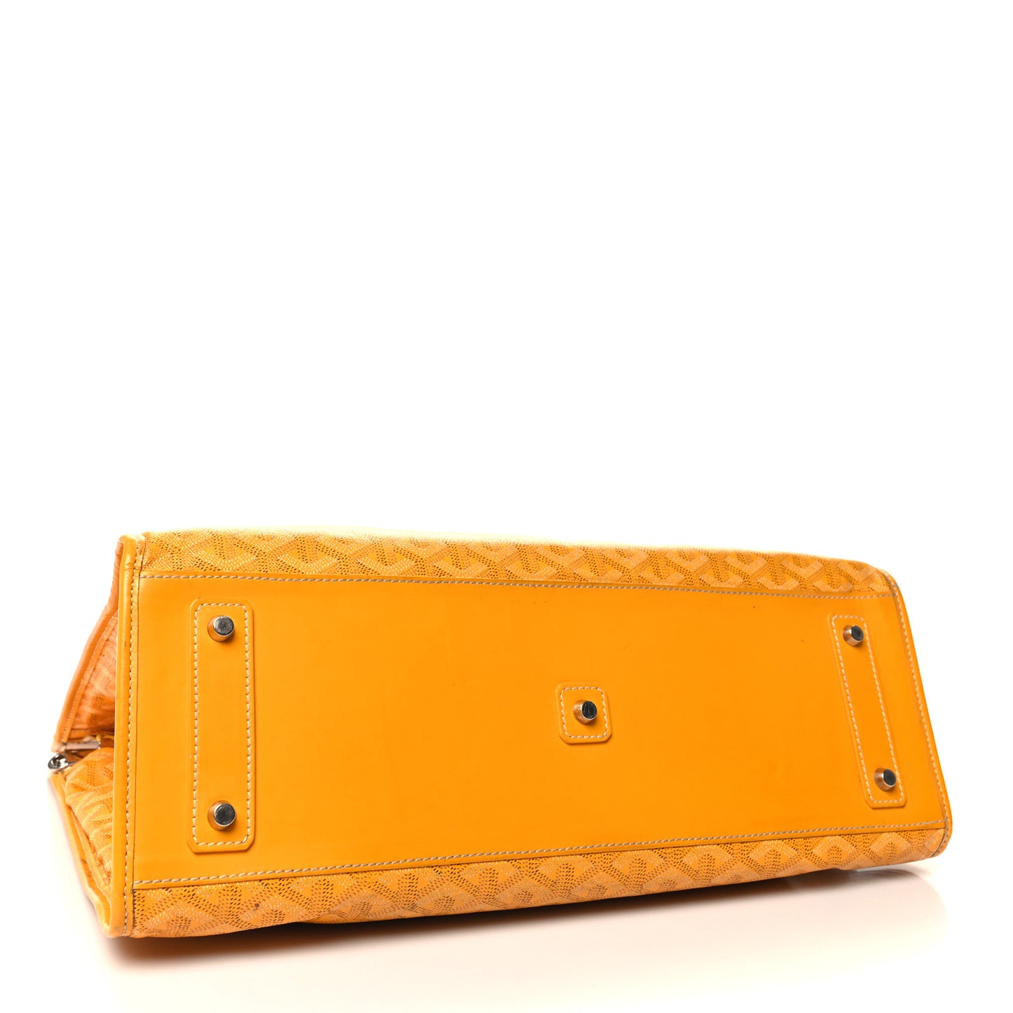Goyardine Sac Hardy Pet Carrier PM Yellow