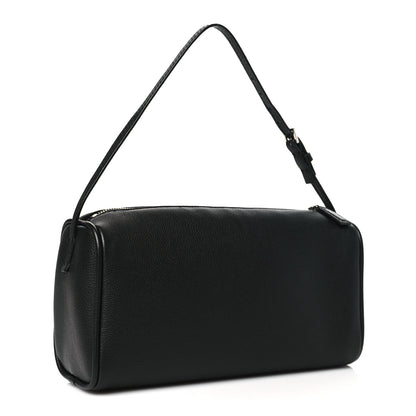 The Row Grained Calfskin 90's Bag Black 3 of 9