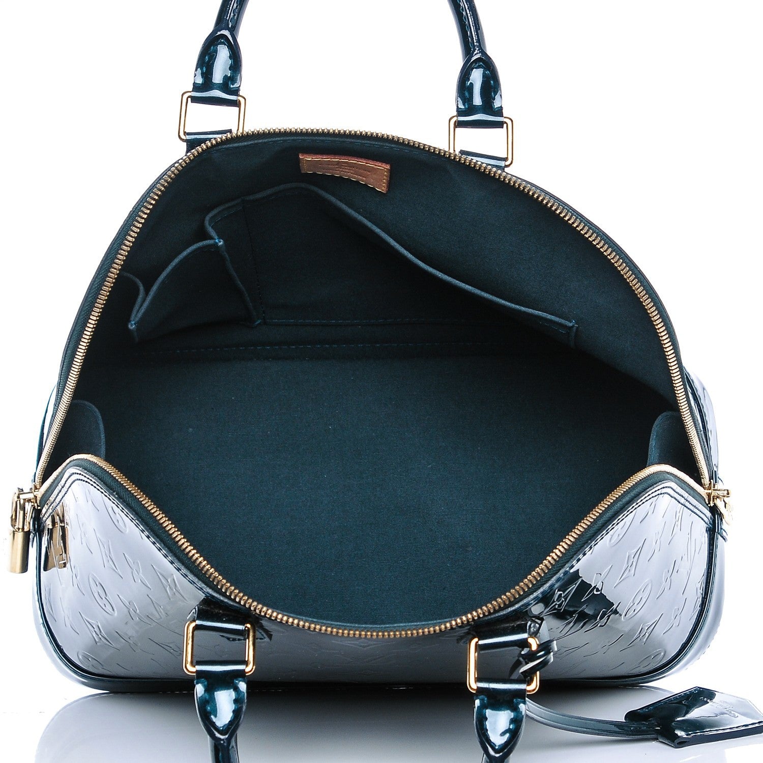 Louis Vuitton Vernis Alma PM Blue Nuit 6 of 9