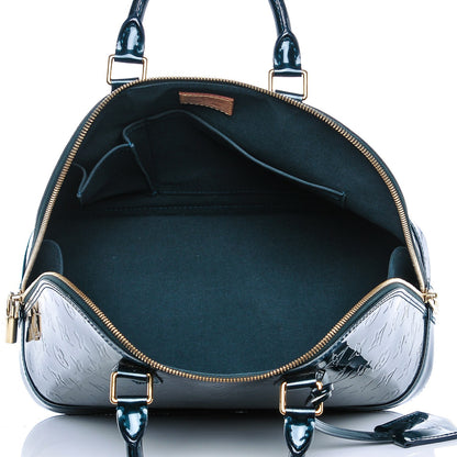Louis Vuitton Vernis Alma PM Blue Nuit 6 of 9