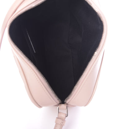 Saint Laurent Calfskin Matelasse Monogram Lou Camera Bag Marble Pink 5 of 11