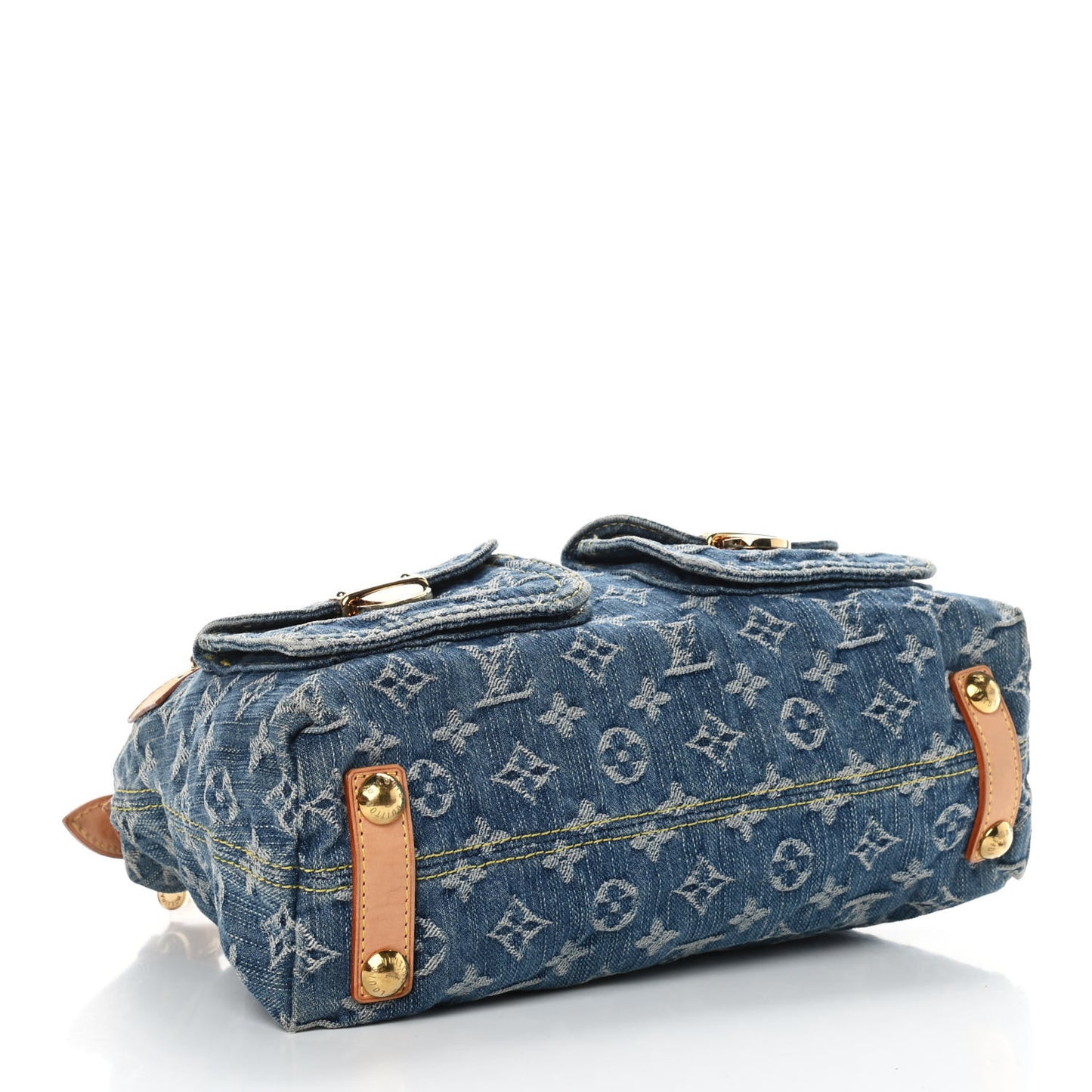 Monogram Denim Baggy PM Blue