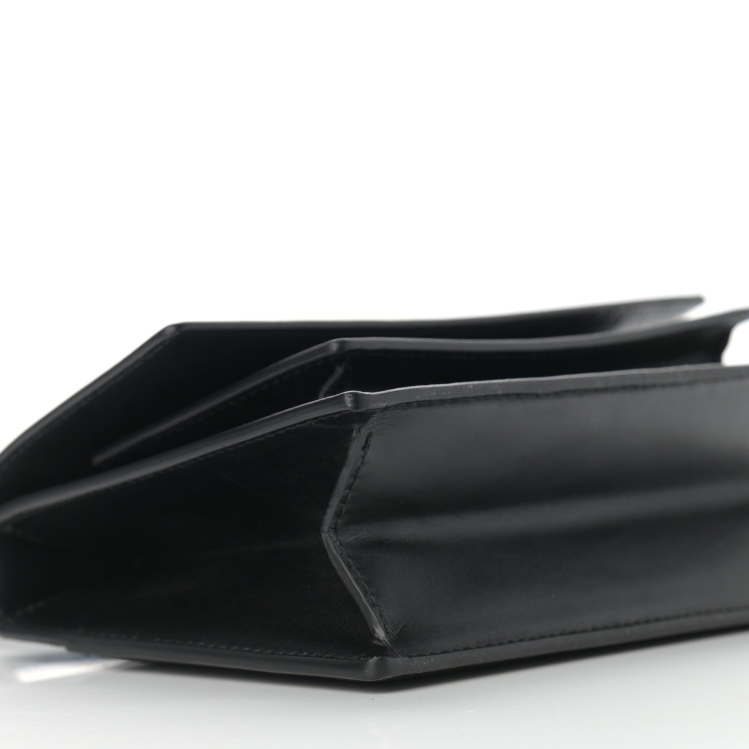 Balenciaga Box Calfskin Monochrome XS Sharp Top Handle Bag Black 8 of 10