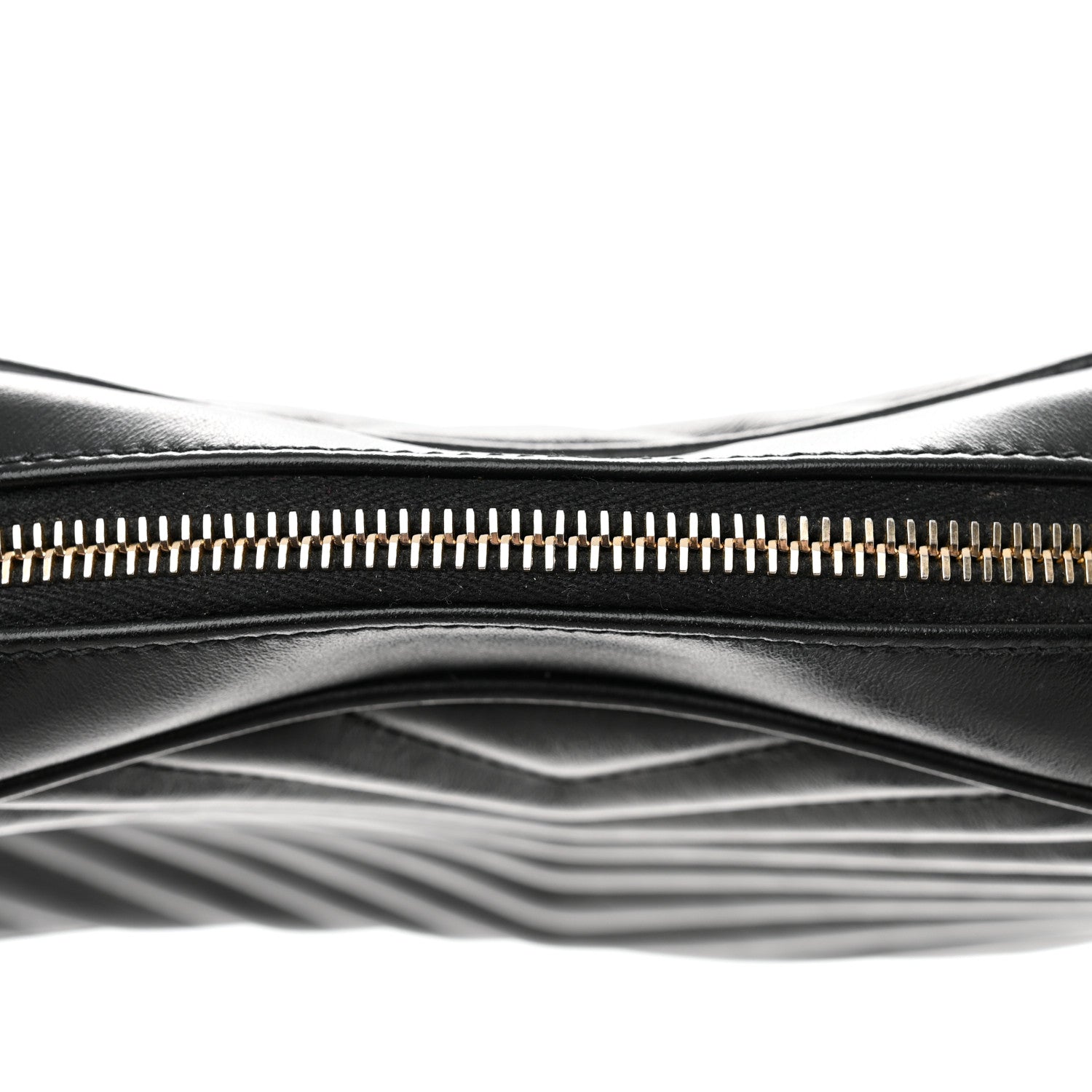 Saint Laurent Calfskin Matelasse Monogram Lou Camera Bag Black 11 of 13