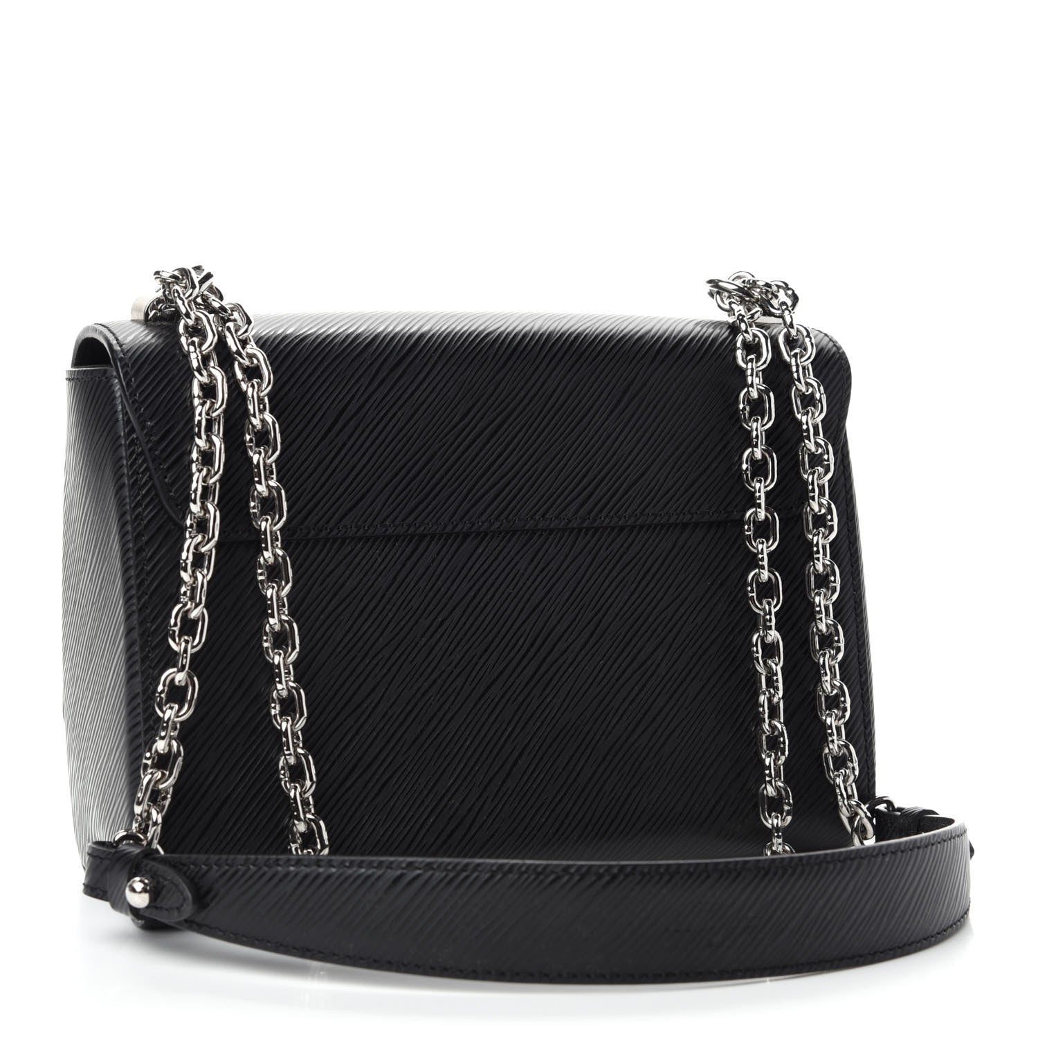 Louis Vuitton Epi Twist Shoulder Bag MM Black 3 of 9